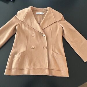 Vintage Christian Dior Cashmere Coat